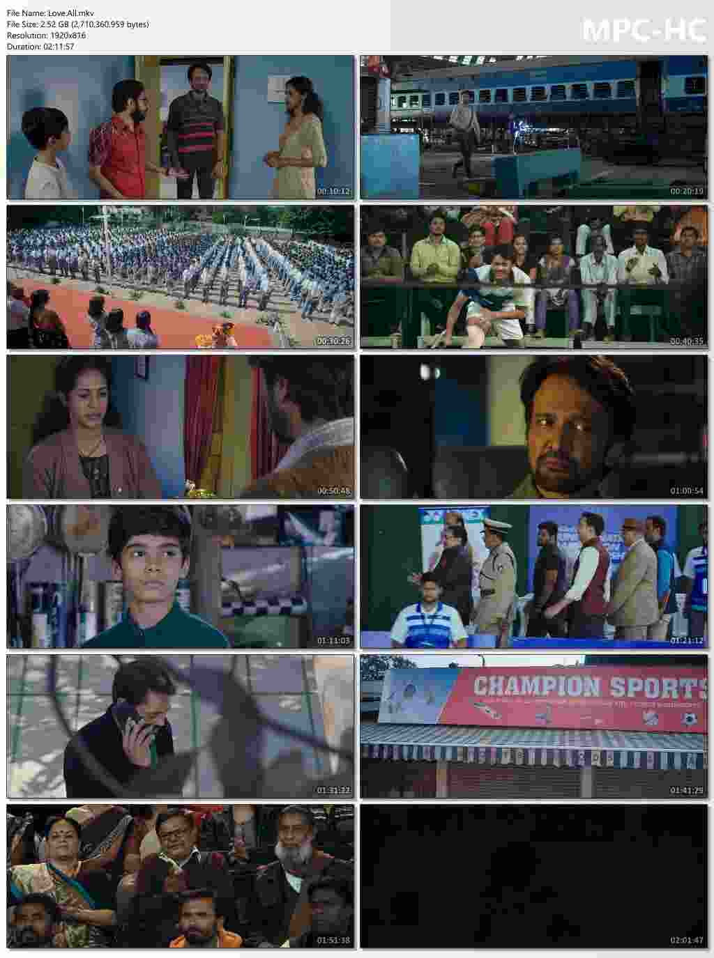 Love All 2025 Hindi Movie