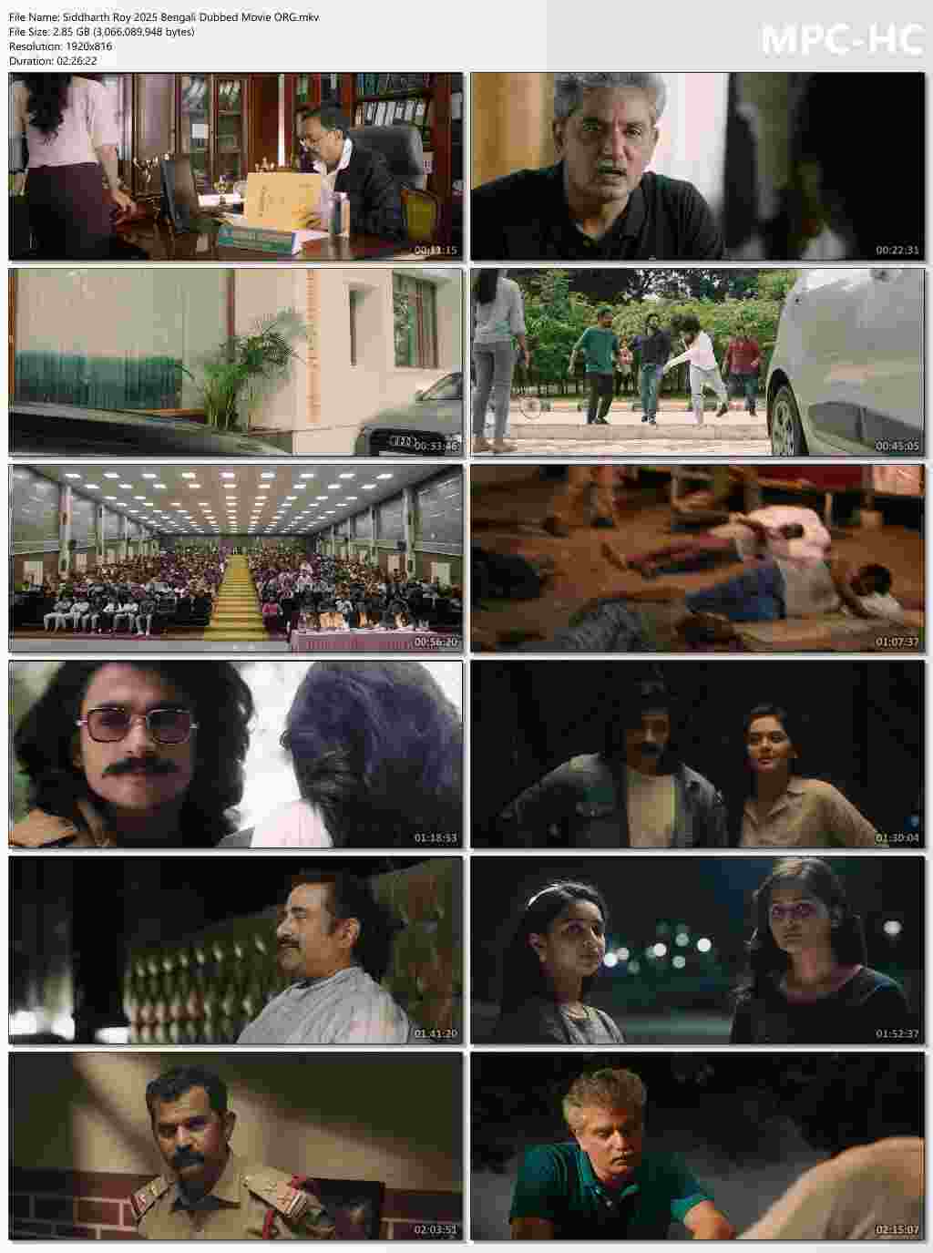 Siddharth Roy 2025 Bengali Dubbed Movie ORG