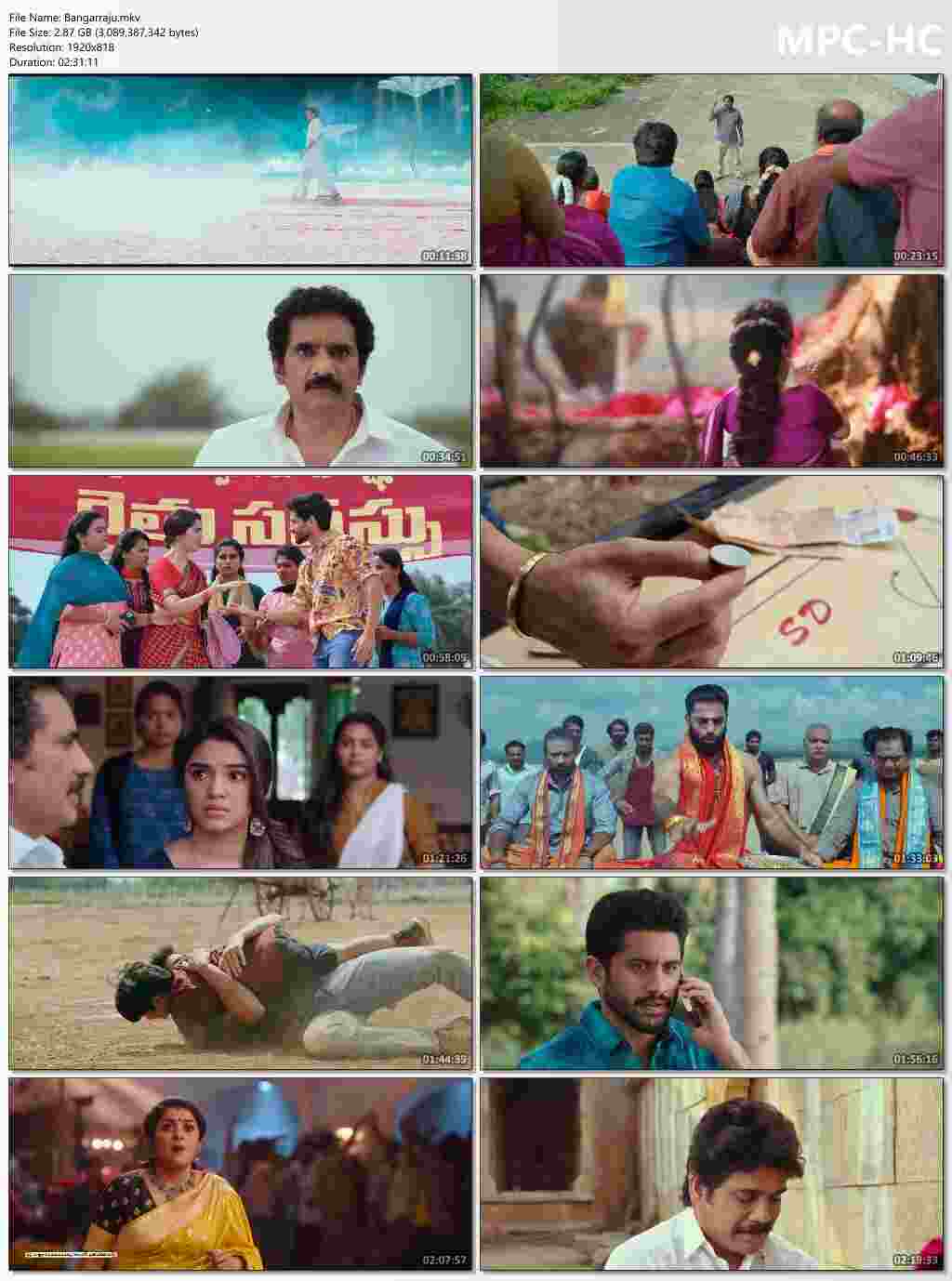 Bangarraju 2025 Hindi Dubbed Movie