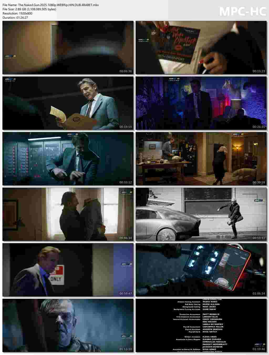 The Naked Gun (2025) Hindi Dubbed