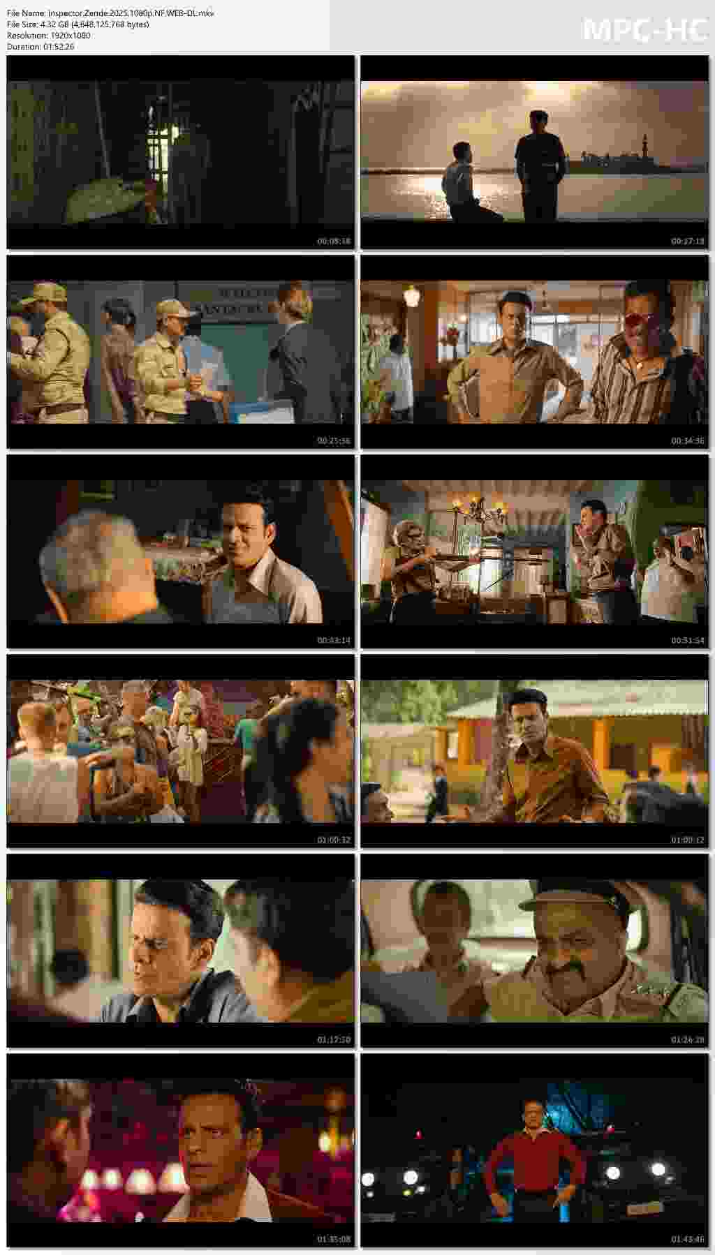 Inspector Zende 2025 Hindi Movie