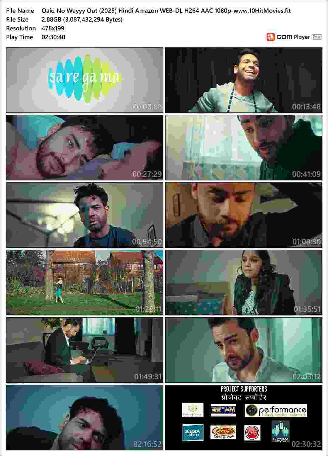 Qaid No Wayyy Out (2025) Hindi Amazon