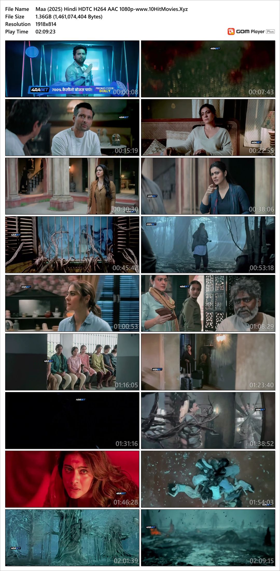 Maa (2025) Hindi HDTC H264 AAC