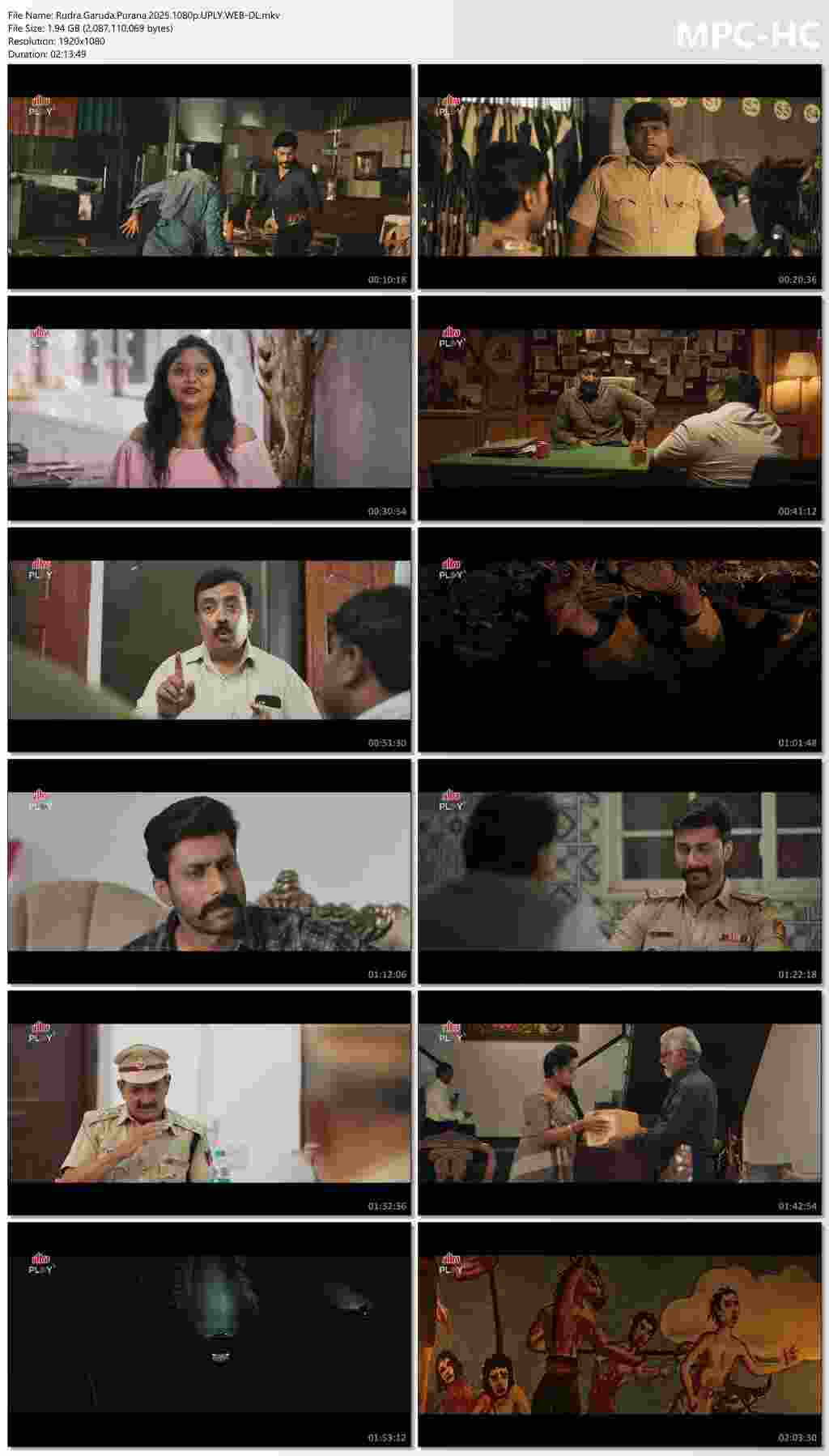 Rudra Garuda Purana 2025 Hindi Dubbed Movie