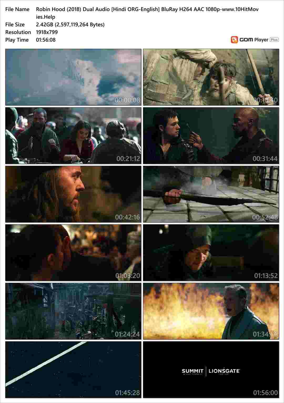 Robin Hood (2018) Dual Audio [Hindi ORG-English] BluRay