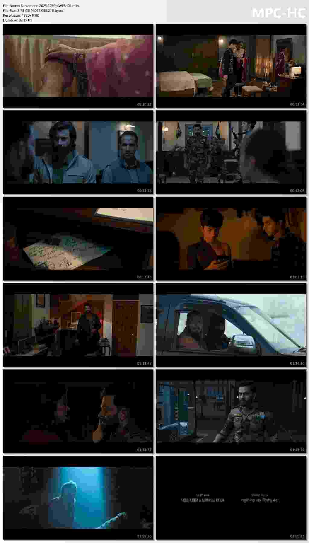 Sarzameen 2025 Hindi Movie