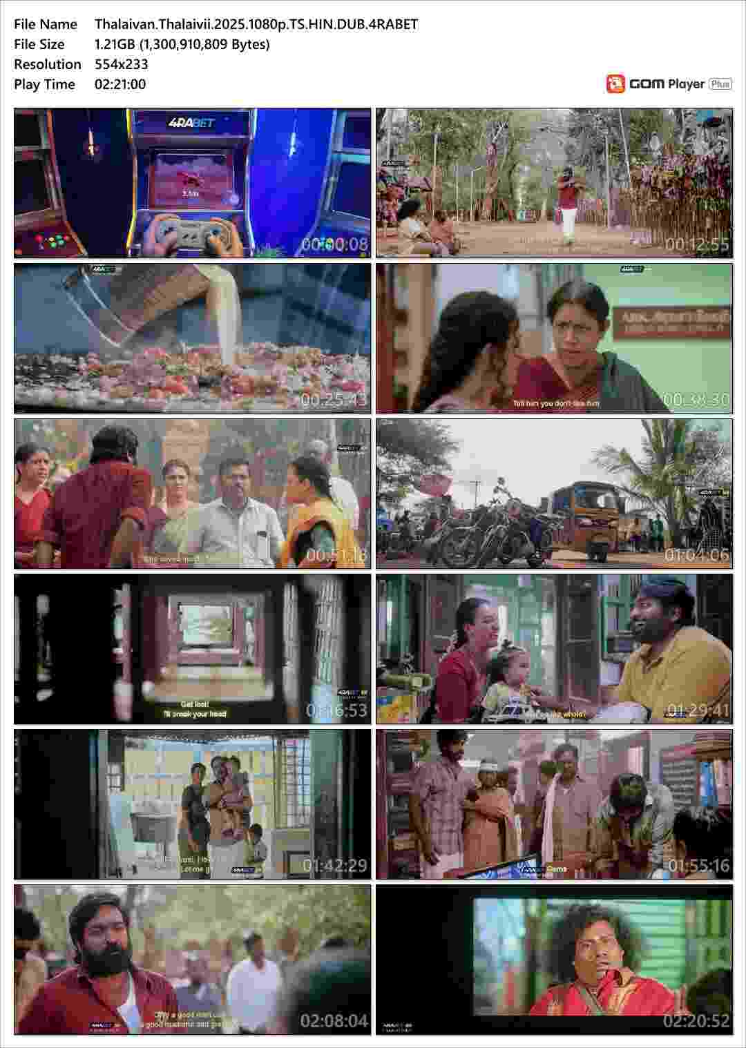 Thalaivan Thalaivii (2025) Hindi Telugu