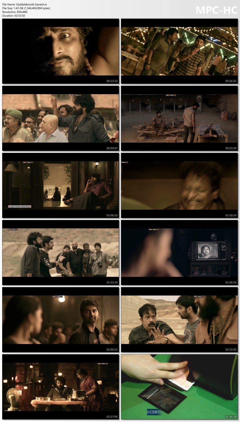 Gaddalakonda Ganesh 2025 Bengali Dubbed Movie