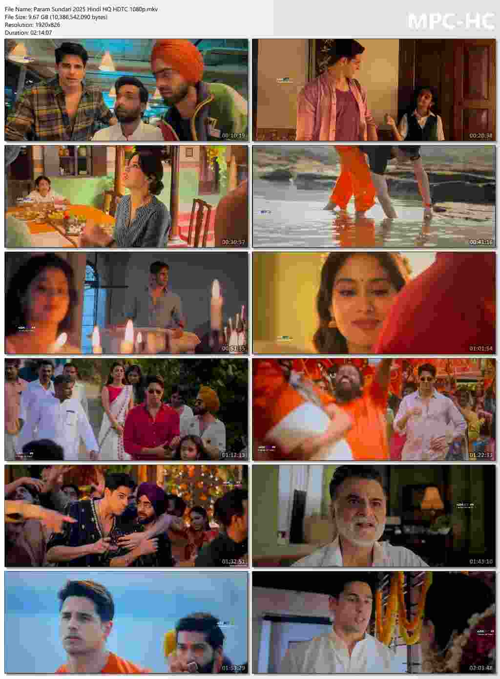 Param Sundari 2025 Hindi Movie