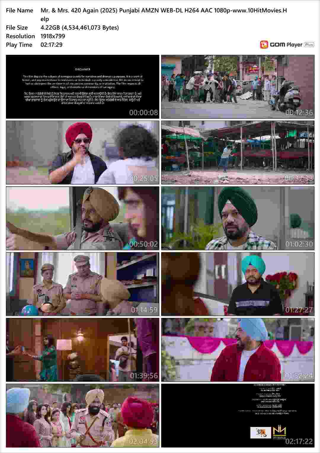 Mr. & Mrs. 420 Again (2025) Punjabi AMZN