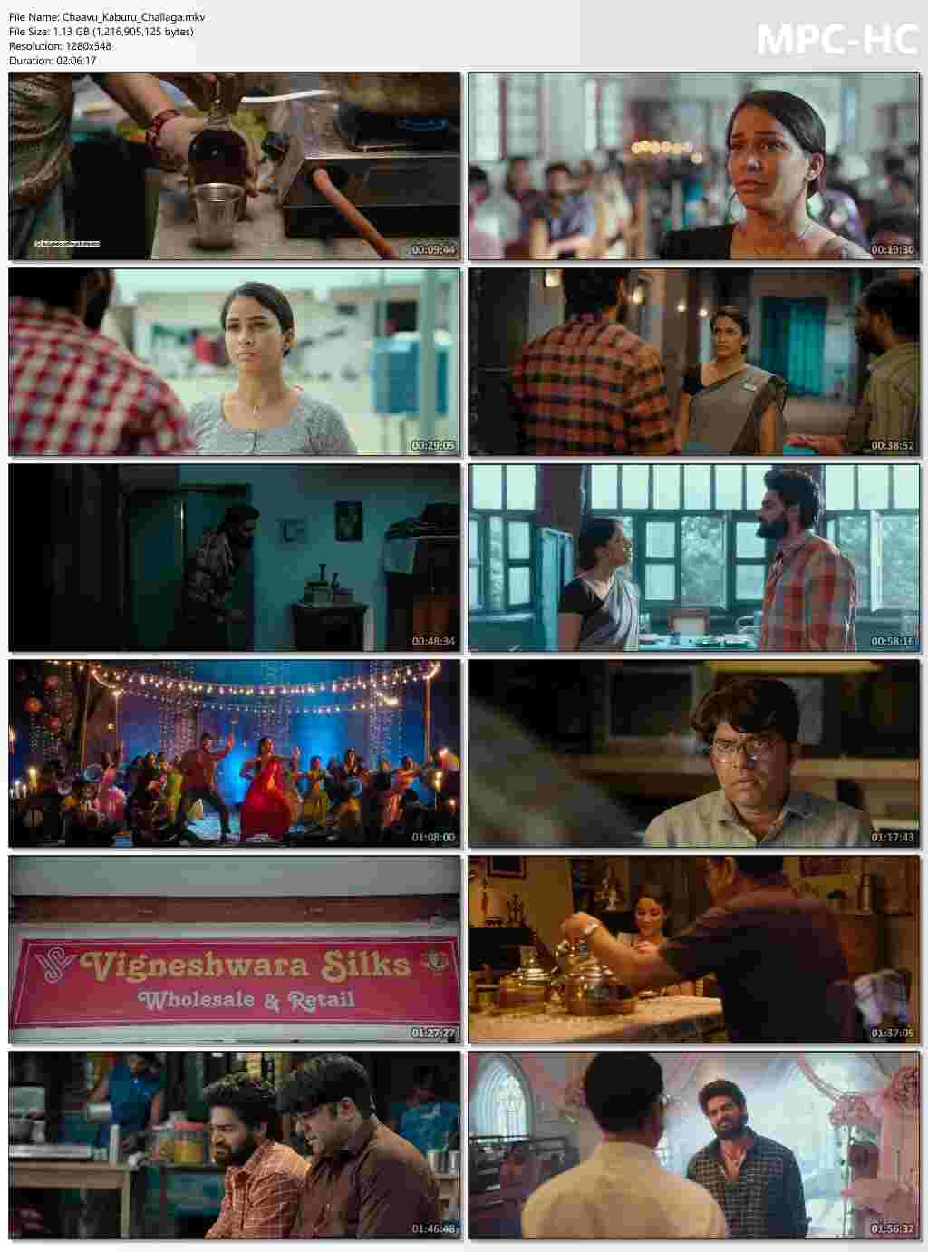 Chaavu Kaburu Challaga 2025 Hindi Dubbed Movie