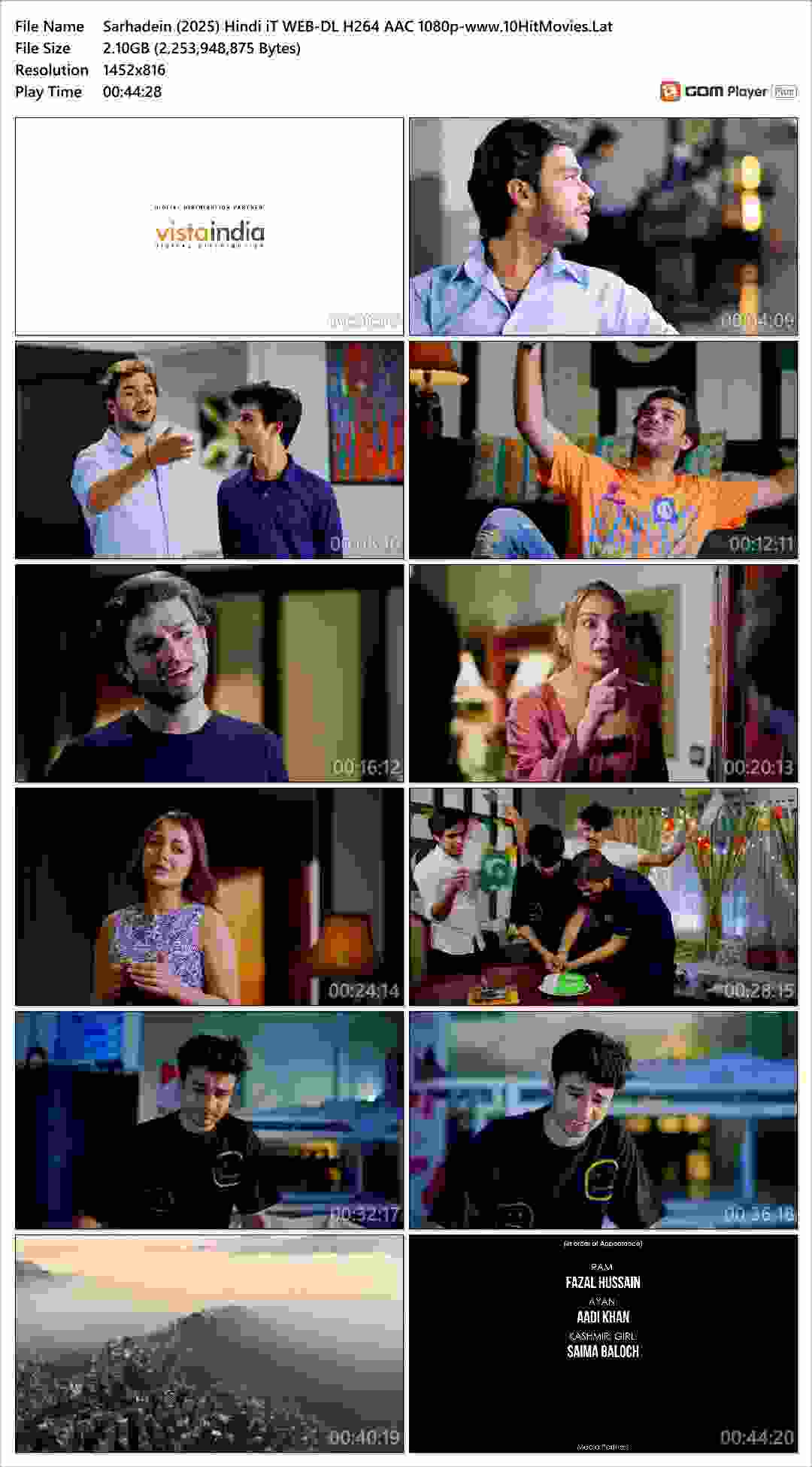 Sarhadein (2025) Hindi iT WEB-DL H264 AAC