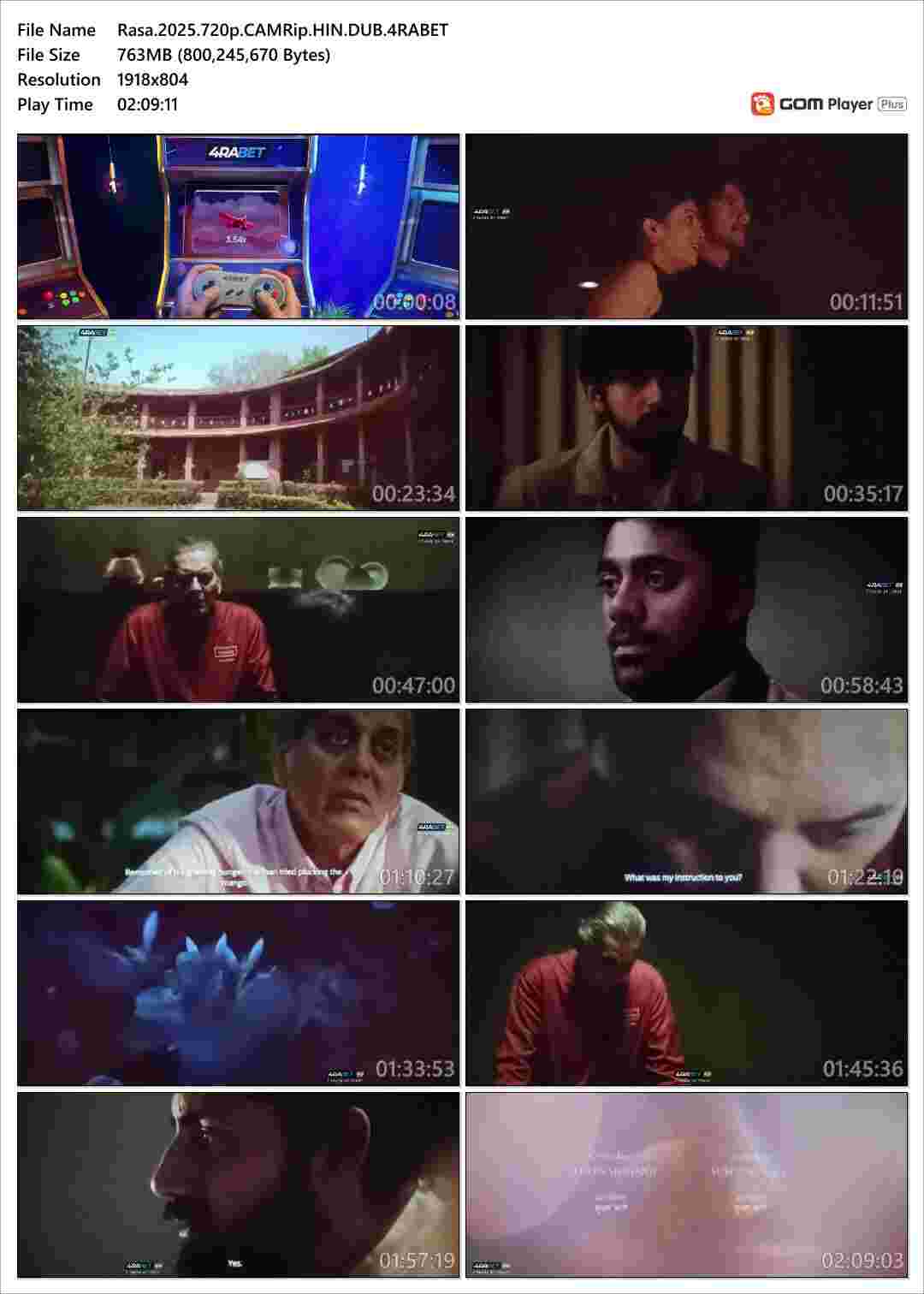 Rasa (2025) Hindi 720p CAMRip x264 AAC