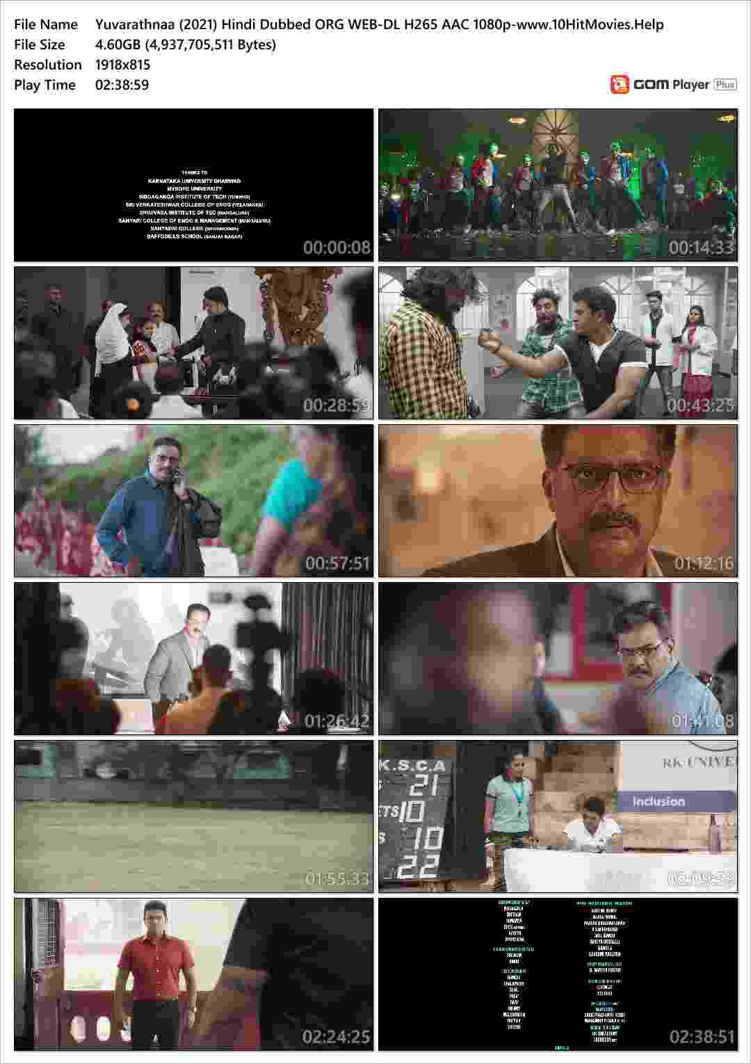 Yuvarathnaa (2021) Hindi Dubbed ORG