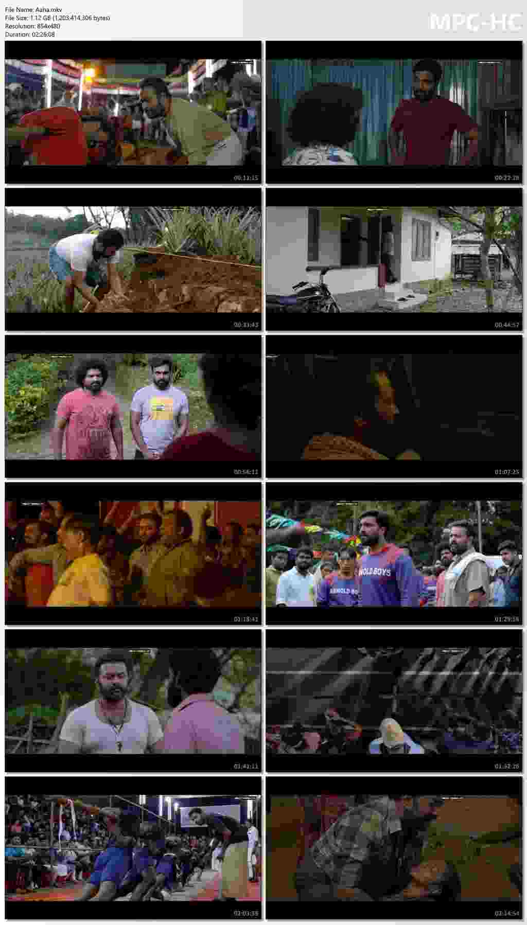 Aaha 2025 Bengali Dubbed Movie