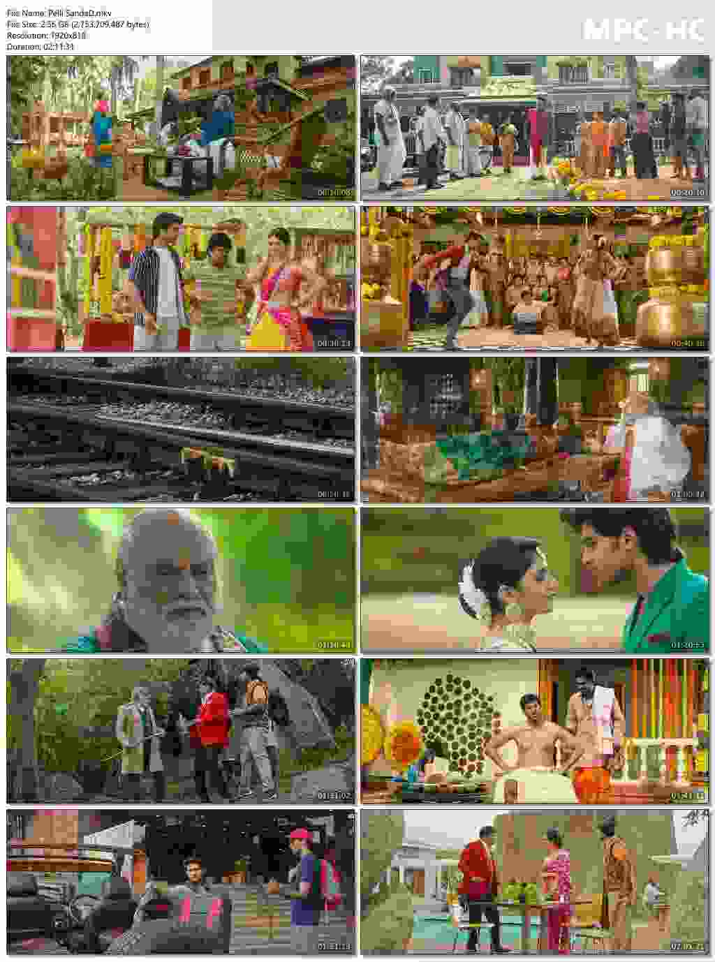 Pelli SandaD 2025 Hindi Dubbed Movie