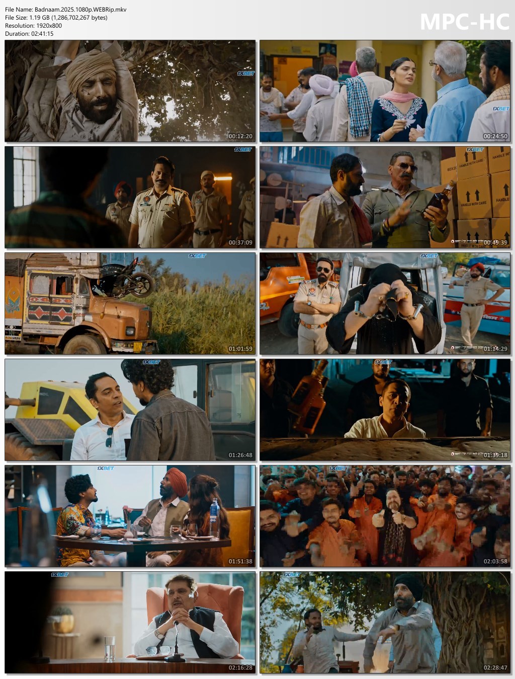 Badnaam 2025 Bengali Dubbed Movie