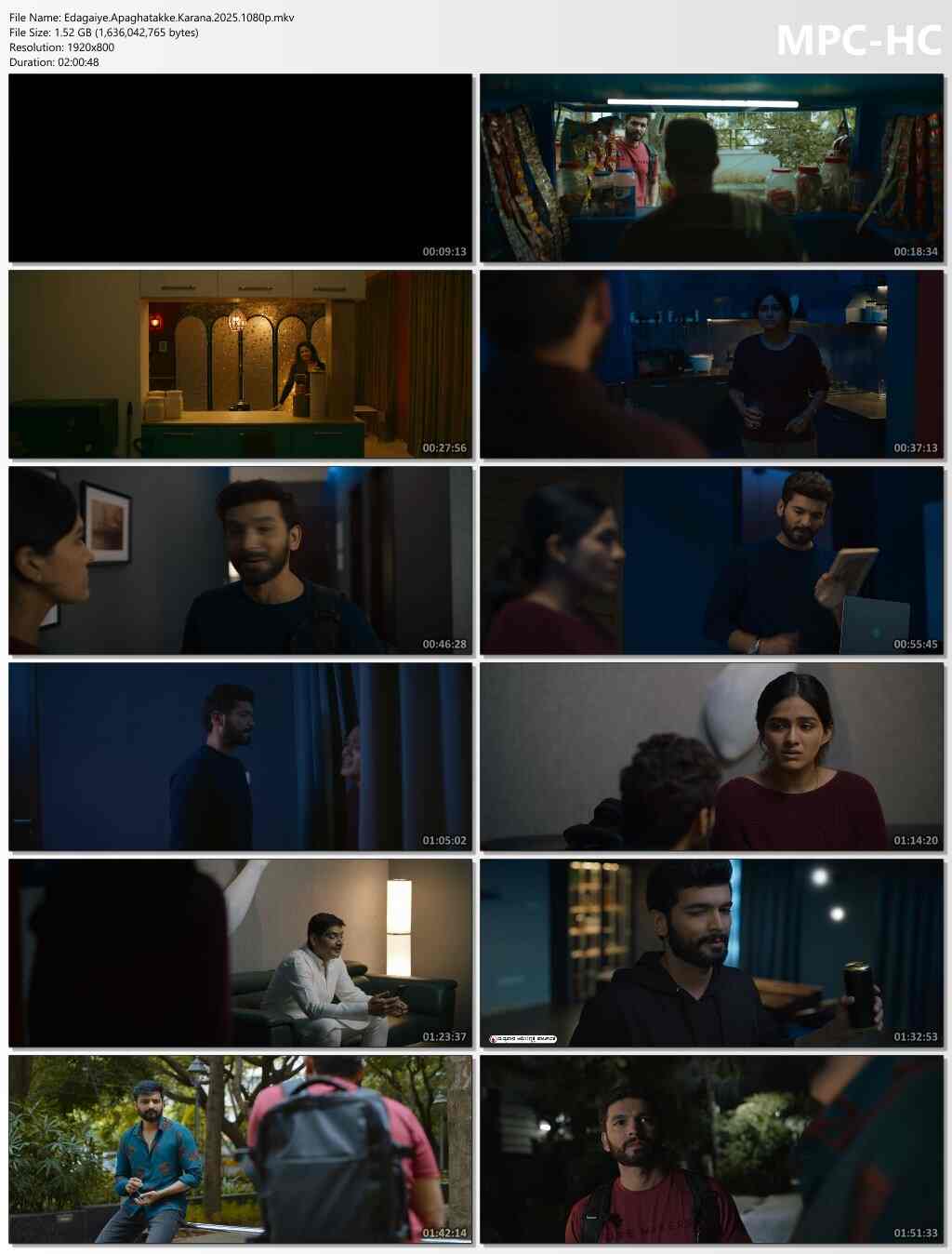 Edagaiye Apaghatakke Karana 2025 Hindi Dubbed Movie