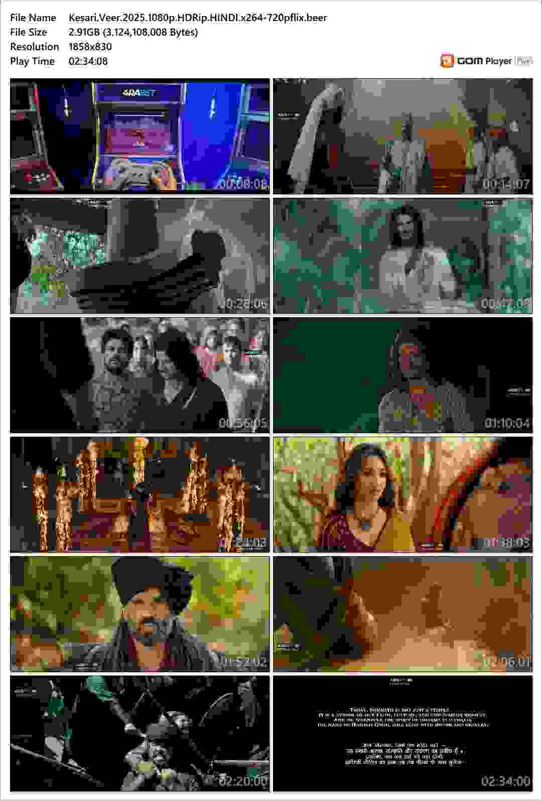 Kesari Veer (2025) Hindi