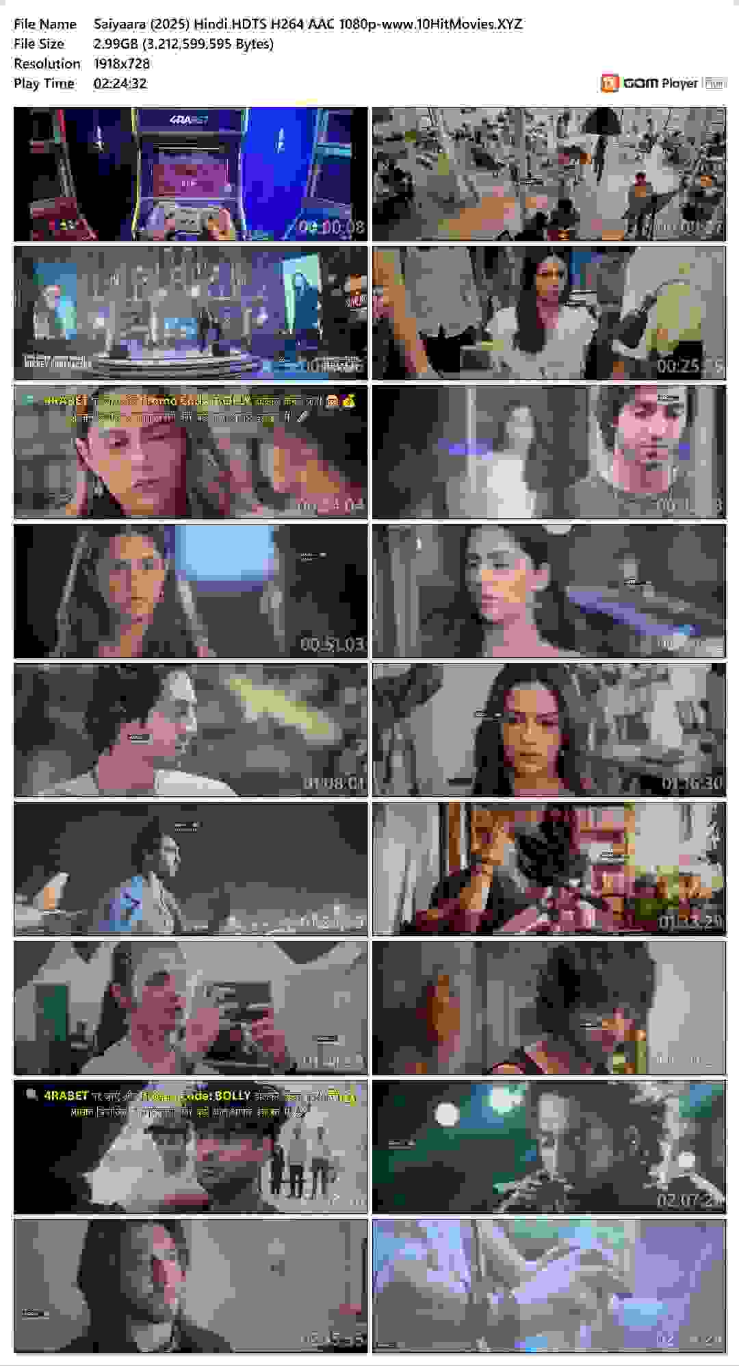 Saiyaara (2025) Hindi HDTS H264 AAC