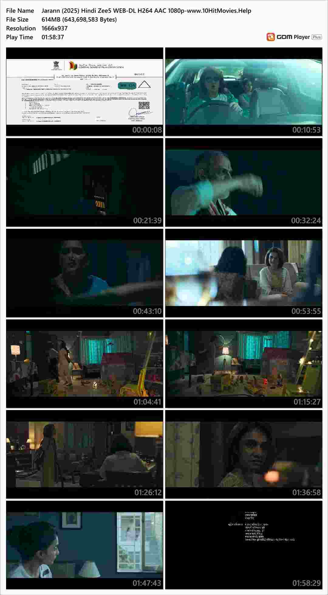 Jarann (2025) Hindi Zee5 WEB-DL H264 AAC 4K