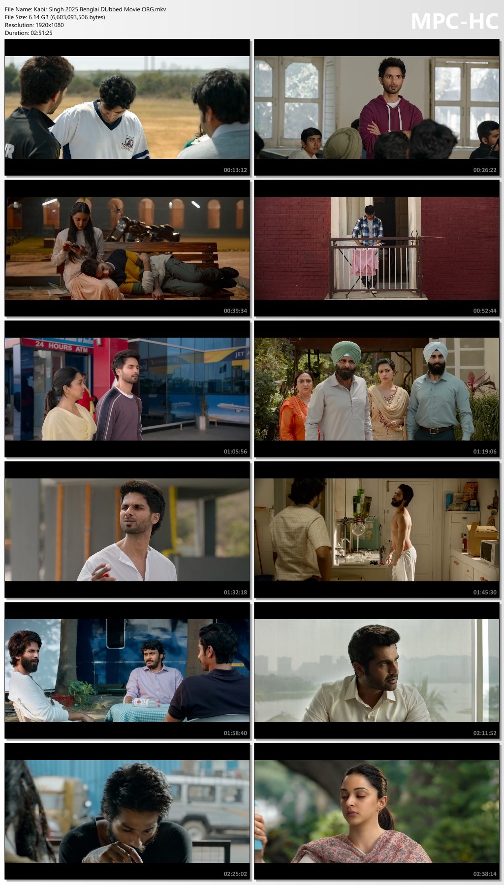 Kabir Sing 2025 Bengali Dubbed Movie