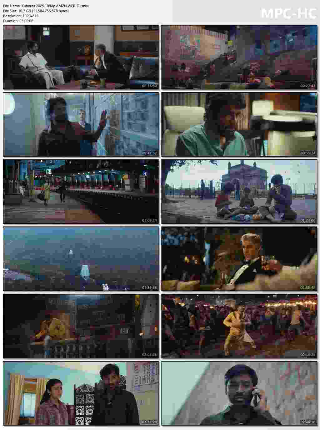 Kuberaa 2025 Hindi Dubbed Movie