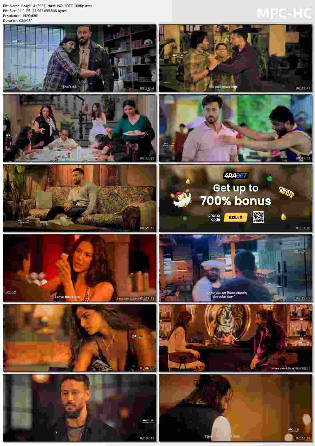 Baaghi 4 2025 Hindi Movie