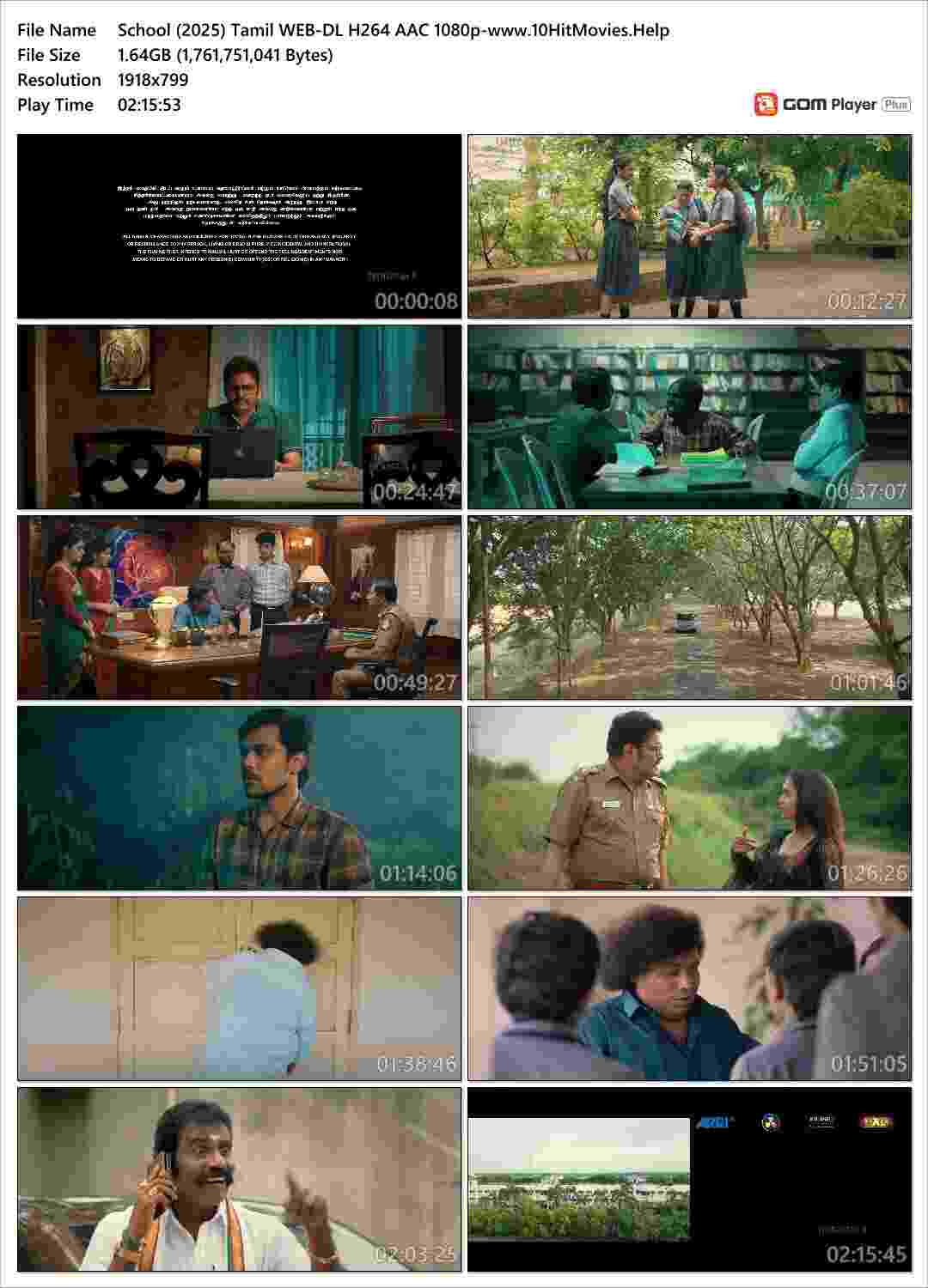 School (2025) Tamil WEB-DL H264 AAC