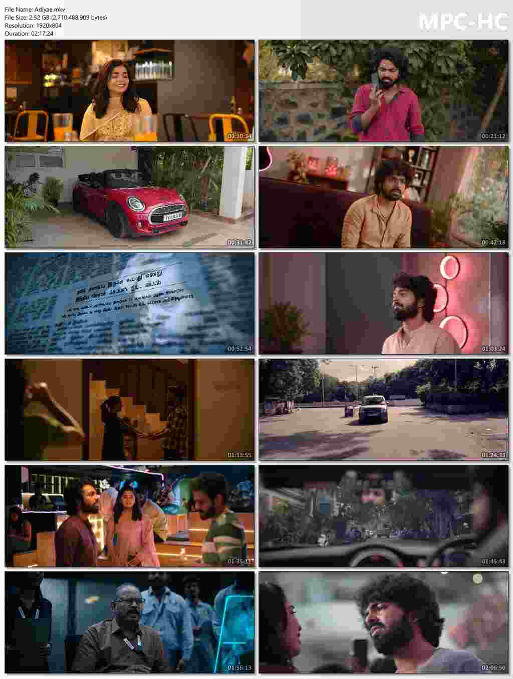 Adiyae 2025 Hindi Dubbed Movie