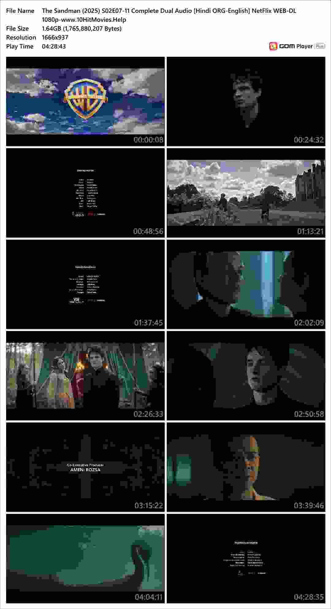 The Sandman (2025) S02E07-11 Dual Audio [Hindi ORG-English]