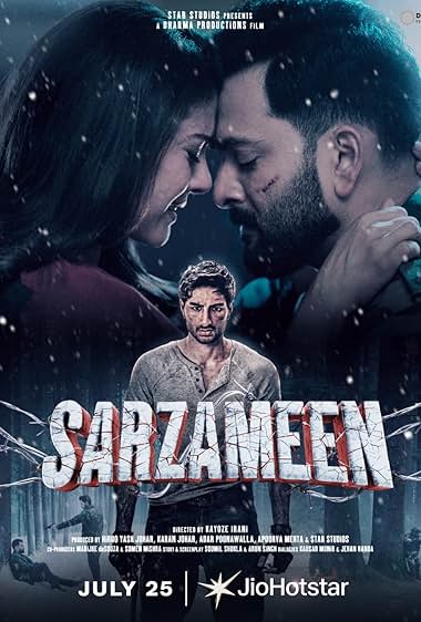 Sarzameen (2025) Hindi JHS WEB-DL H264